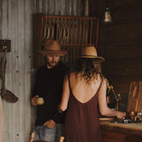 Will & Bear Anderson Camel Floppy Felt Fedora