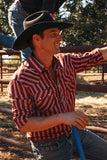 RW Mapleton Mens Western Shirt Stripe
