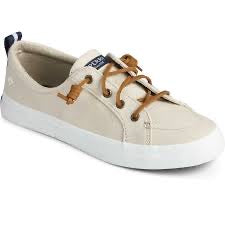 Sperry Crest Vibe Linen Oat
