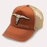Stetson Cap Buffalo Horns