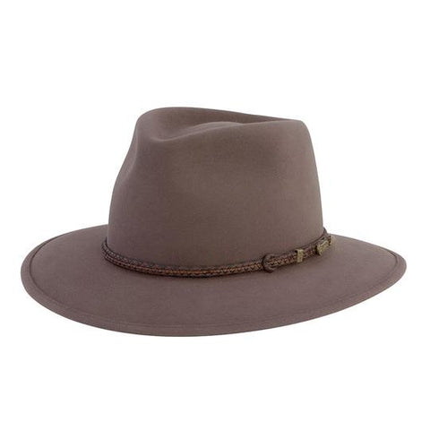 Akubra Traveller Felt Foldable Hat in Regency Fawn Colour