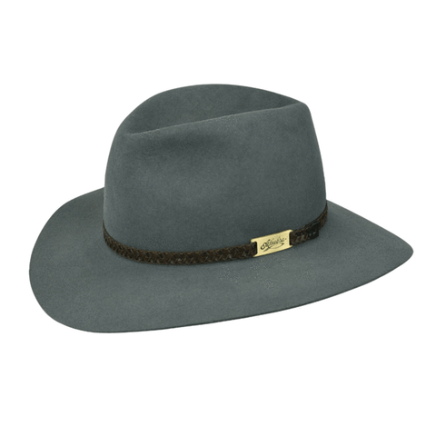 Soft Grey Blue Hat in Felt by Akubra