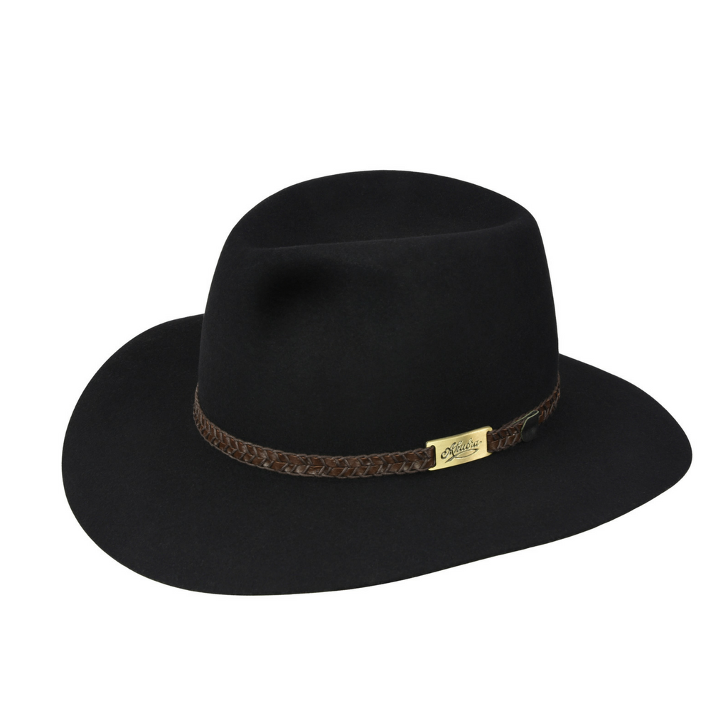 Akubra Avalon Crushable Hat in Black
