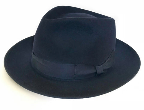 Navy Felt Stylemaster Fashionable Hat by Akubra