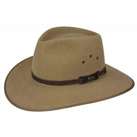 Akubra Tablelands Tan Felt Hat