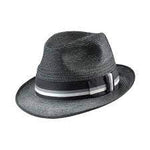 Black Straw Style Shirt Brim Hat By Akubra