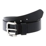 High Quality Black Leather Belt by Akubra